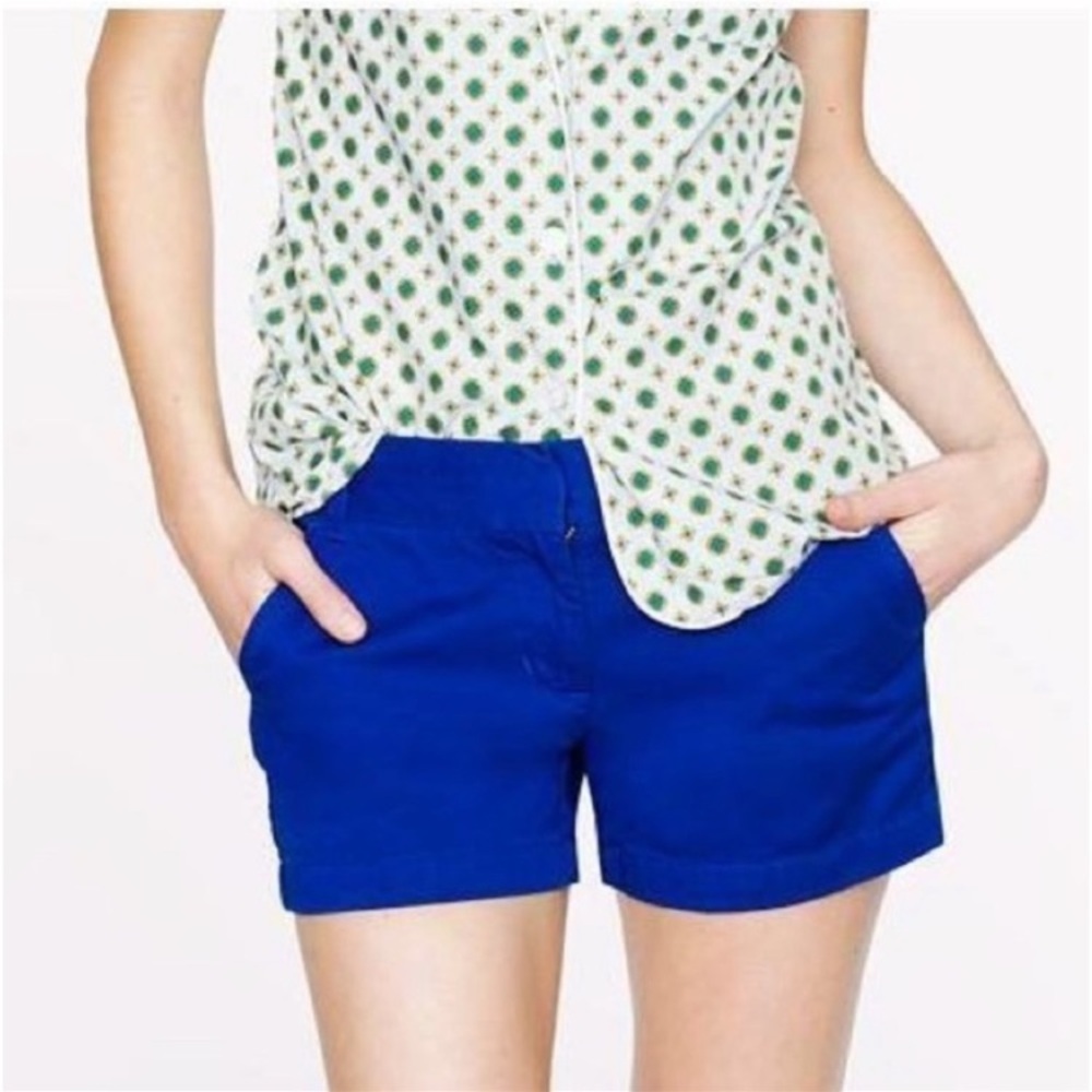 J.Crew 4” Chino Shorts - Size 2